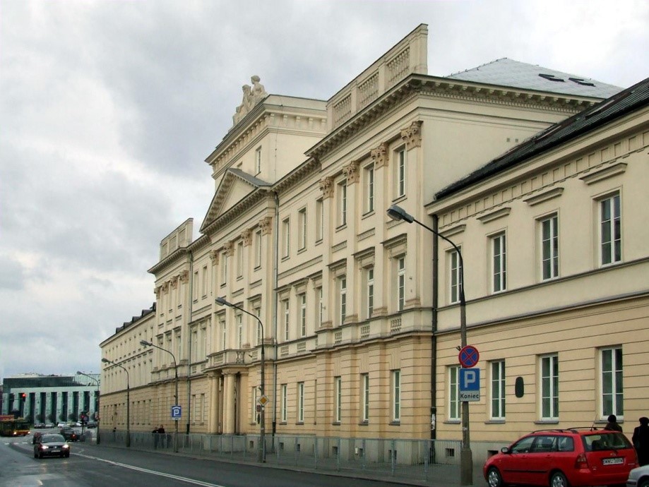 Akademia Teatralna, widok obecny