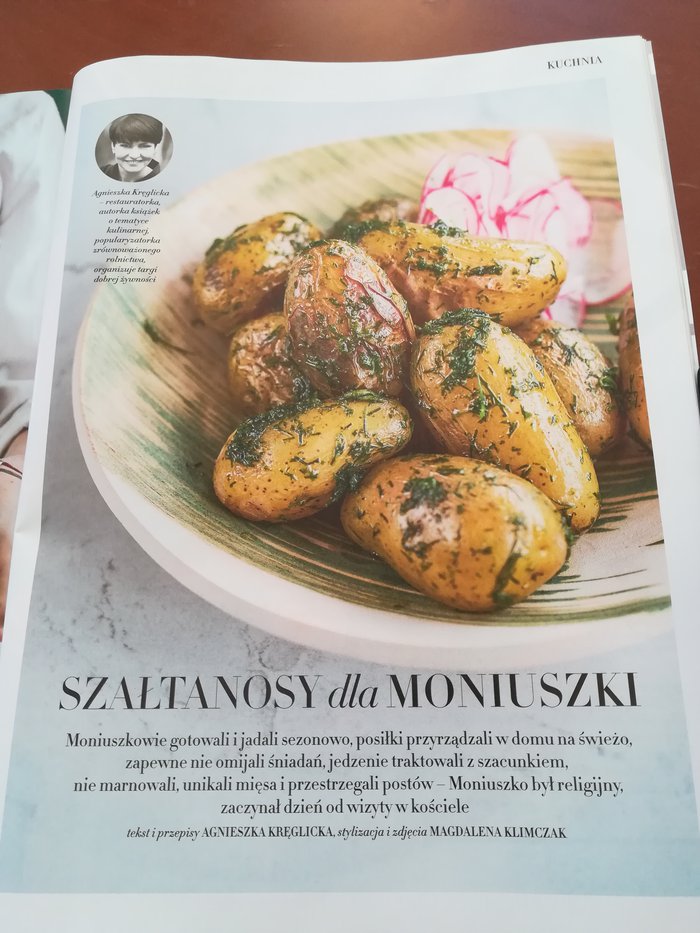 Agnieszka Kręglicka gotuje dla Moniuszki