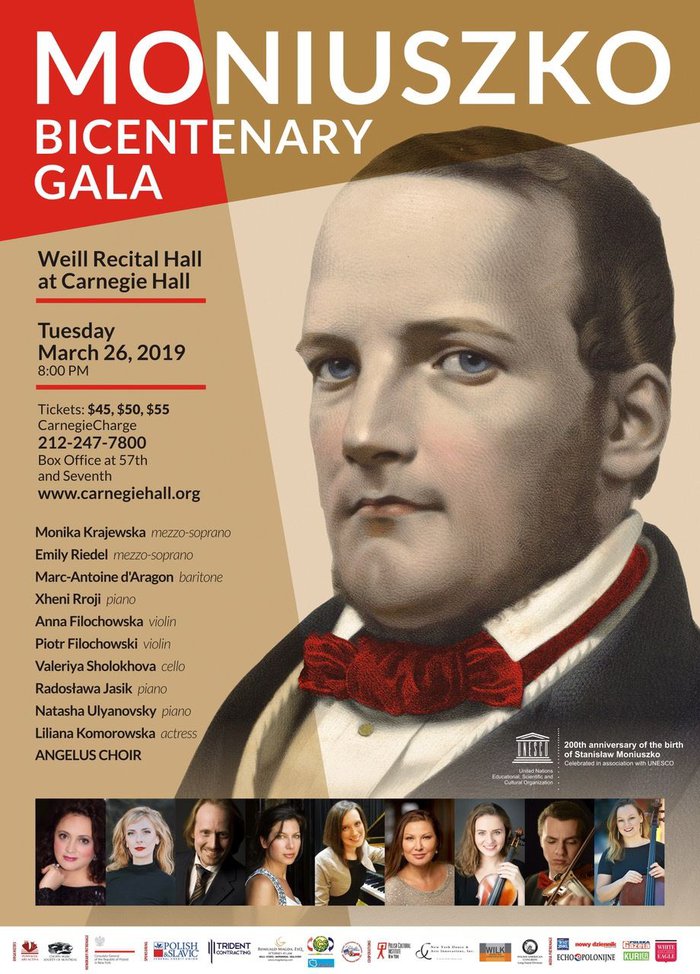 Gala Moniuszkowska w nowojorskiej Carnegie Hall