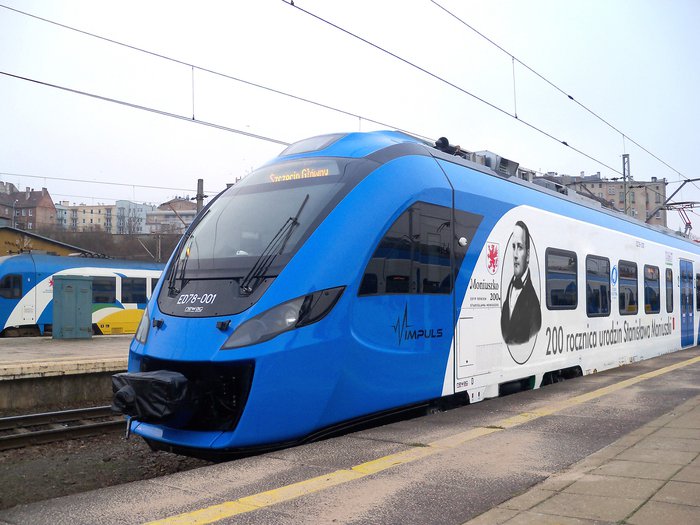 Nadanie pociągowi Przewozów Regionalnych imienia Stanisława Moniuszki